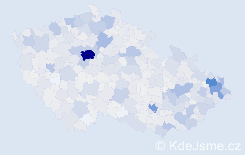 Jméno: 'Marián', počet výskytů 3320 v celé ČR