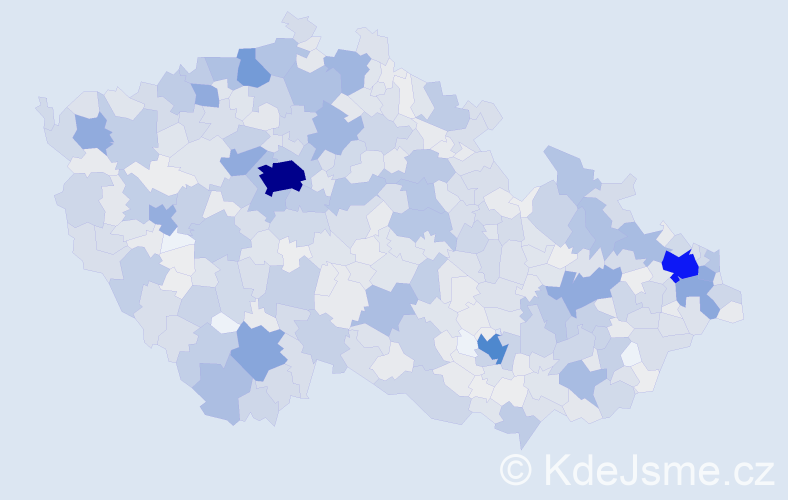 Jméno: 'Šarlota', počet výskytů 1806 v celé ČR