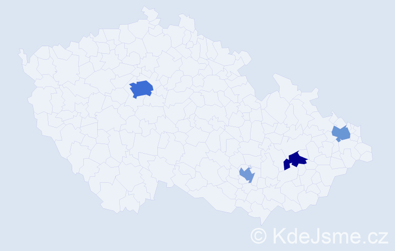 Jméno: 'Xuan Loc', počet výskytů 8 v celé ČR