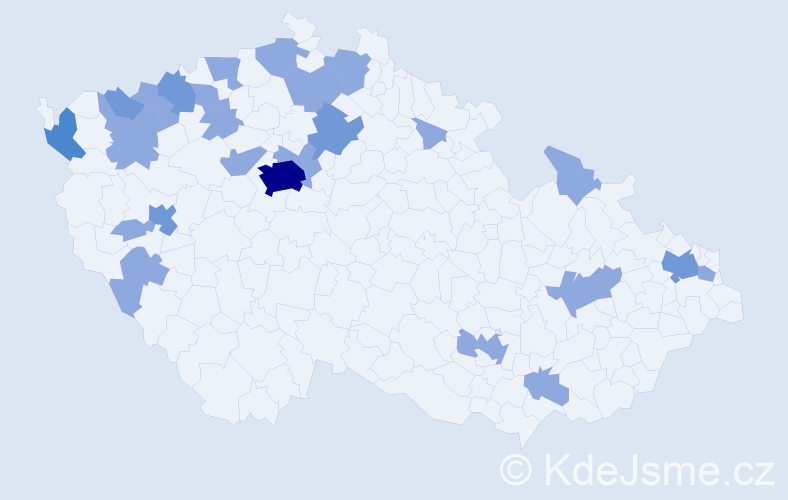 Jméno: 'Van Luong', počet výskytů 38 v celé ČR
