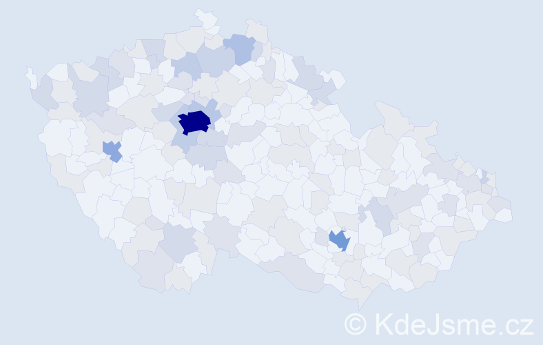 Jméno: 'Hanna', počet výskytů 248 v celé ČR