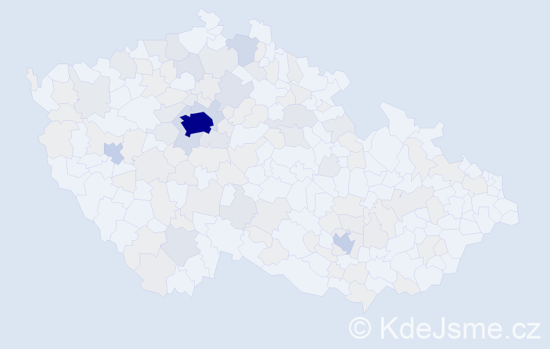 Jméno: 'Lidiya', počet výskytů 354 v celé ČR