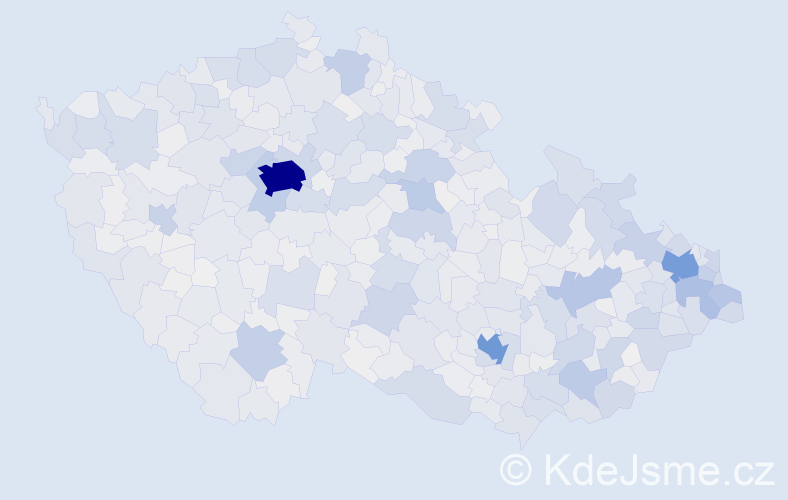 Jméno: 'Ester', počet výskytů 4043 v celé ČR