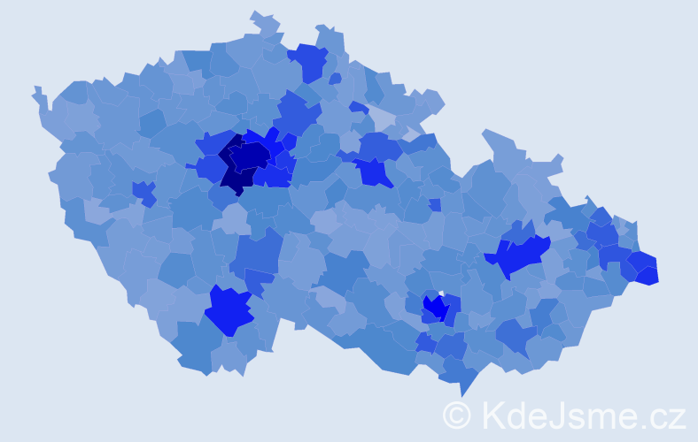 Jméno: 'Ema', počet výskytů 12036 v celé ČR