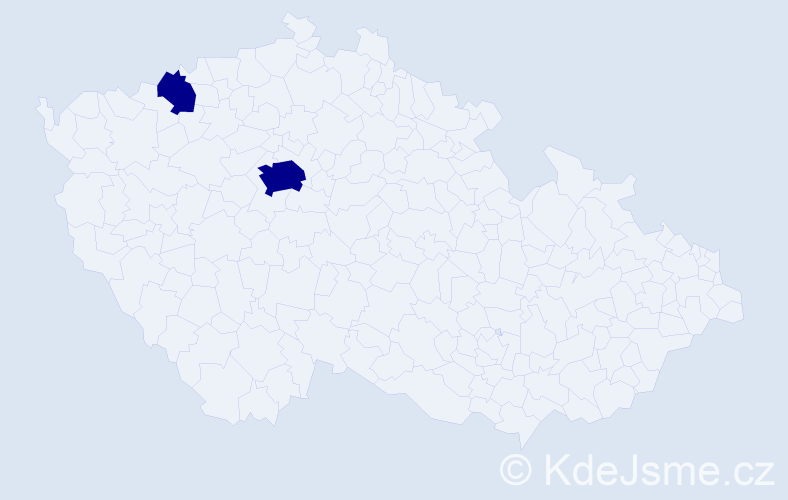 Jméno: 'Hai Binh', počet výskytů 2 v celé ČR