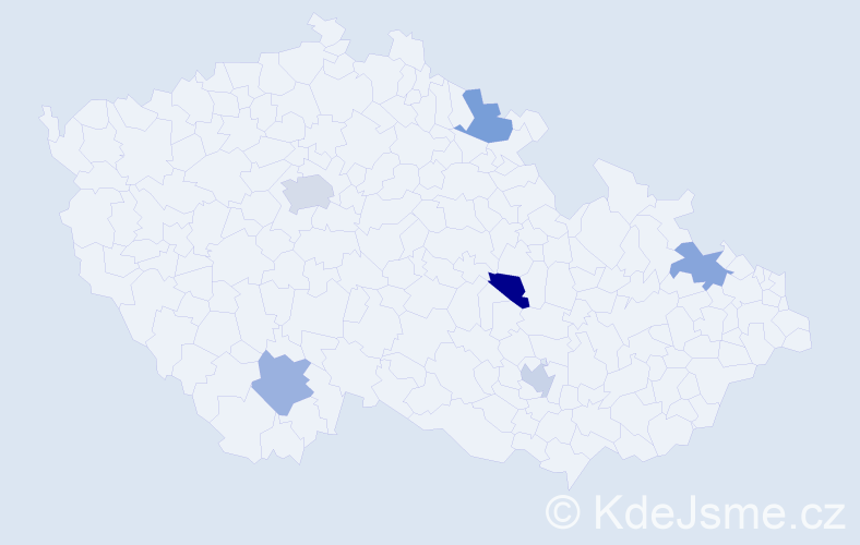 Jméno: 'David Gabriel', počet výskytů 7 v celé ČR