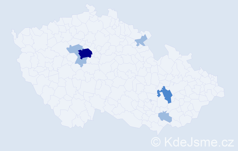 Jméno: 'Anissa', počet výskytů 10 v celé ČR