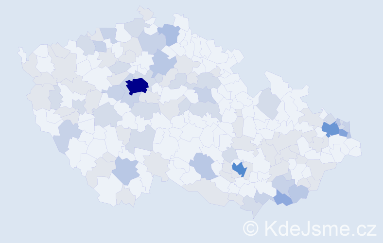 Jméno: 'Branislav', počet výskytů 228 v celé ČR