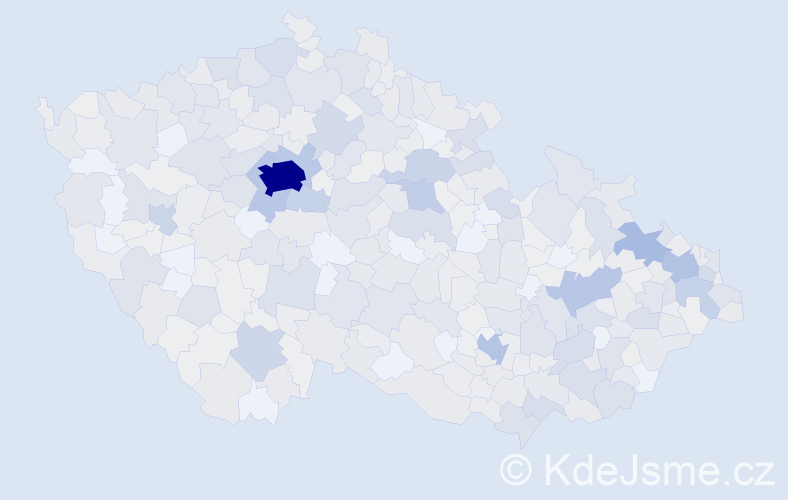 Jméno: 'Eliáš', počet výskytů 1122 v celé ČR