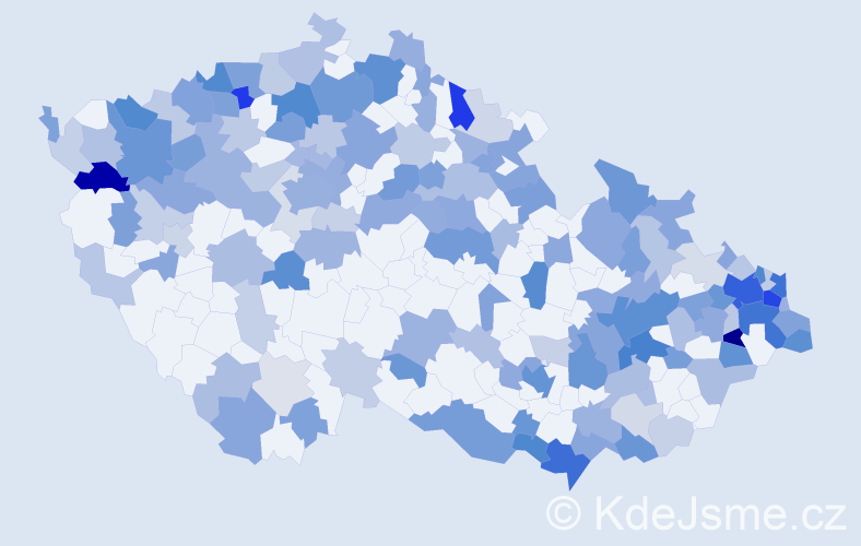 Jméno: 'Alojz', počet výskytů 352 v celé ČR