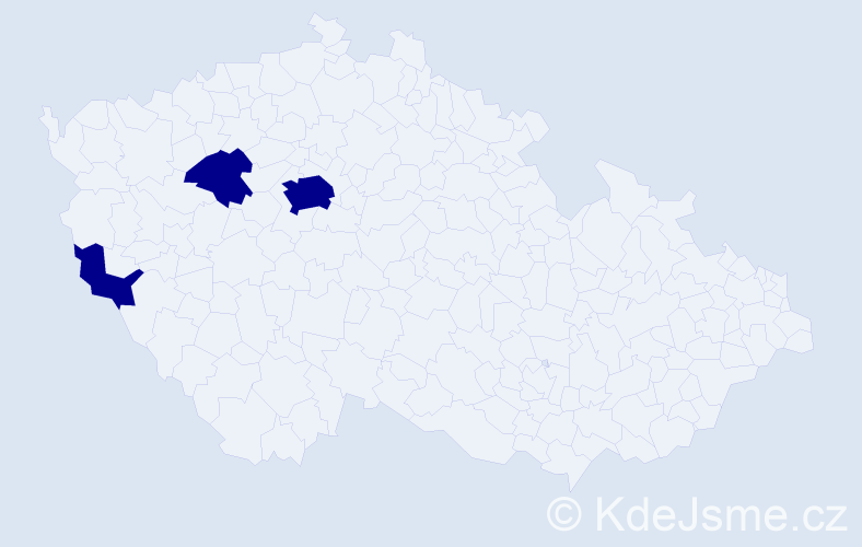 Jméno: 'Thanh Tam', počet výskytů 3 v celé ČR
