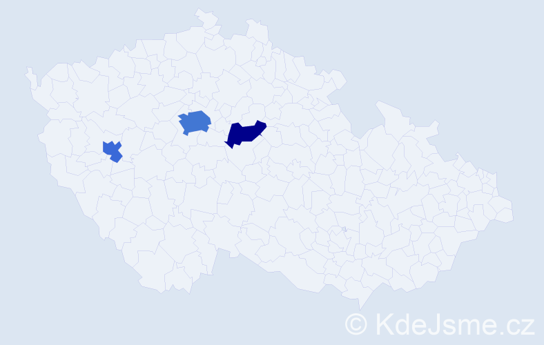 Jméno: 'Abror', počet výskytů 7 v celé ČR