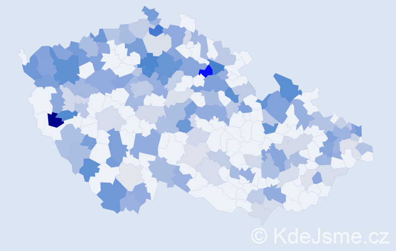 Jméno: 'Ludovít', počet výskytů 315 v celé ČR