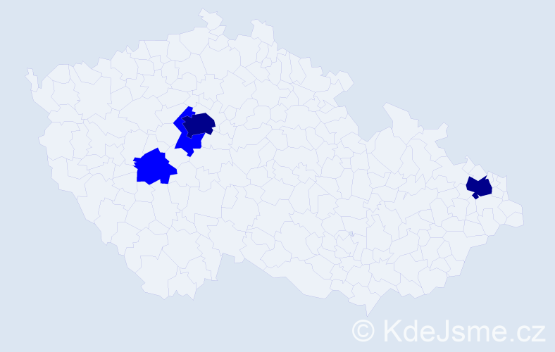 Jméno: 'Anh Quynh', počet výskytů 6 v celé ČR