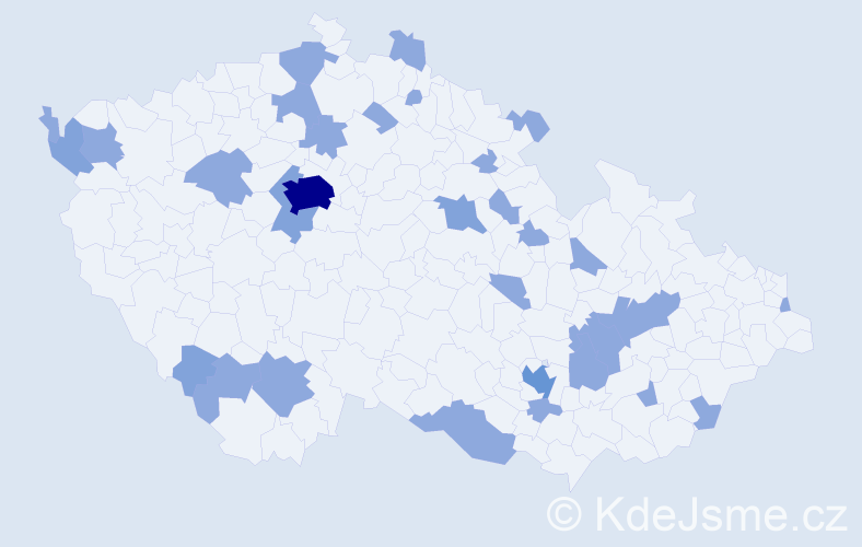 Jméno: 'Lota', počet výskytů 44 v celé ČR