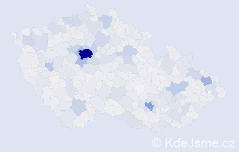 Jméno: 'Emma', počet výskytů 5108 v celé ČR