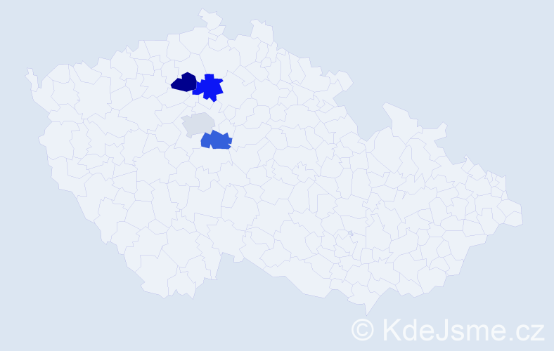 Jméno: 'Adam Bruno', počet výskytů 4 v celé ČR