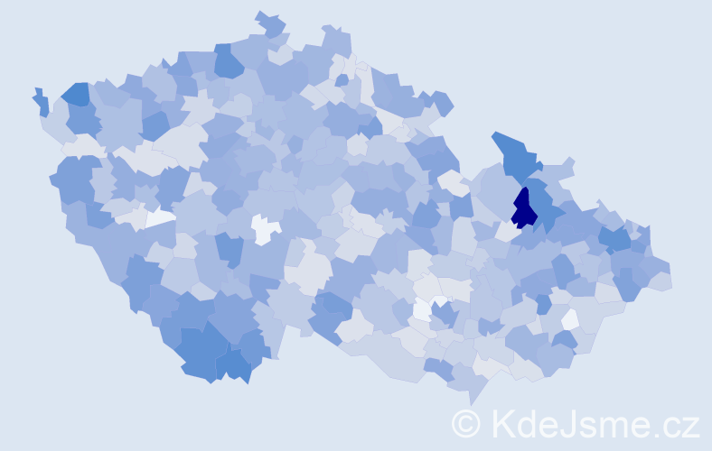 Jméno: 'Šarlota', počet výskytů 1463 v celé ČR