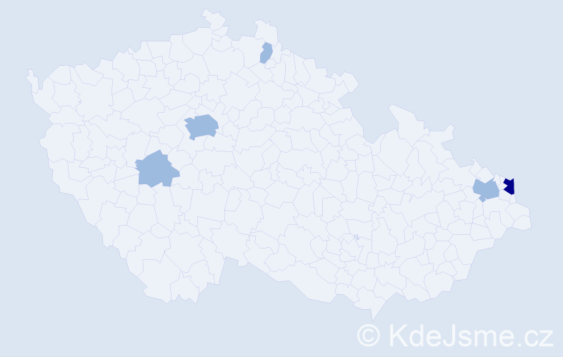 Jméno: 'Janusz Stanislaw', počet výskytů 8 v celé ČR