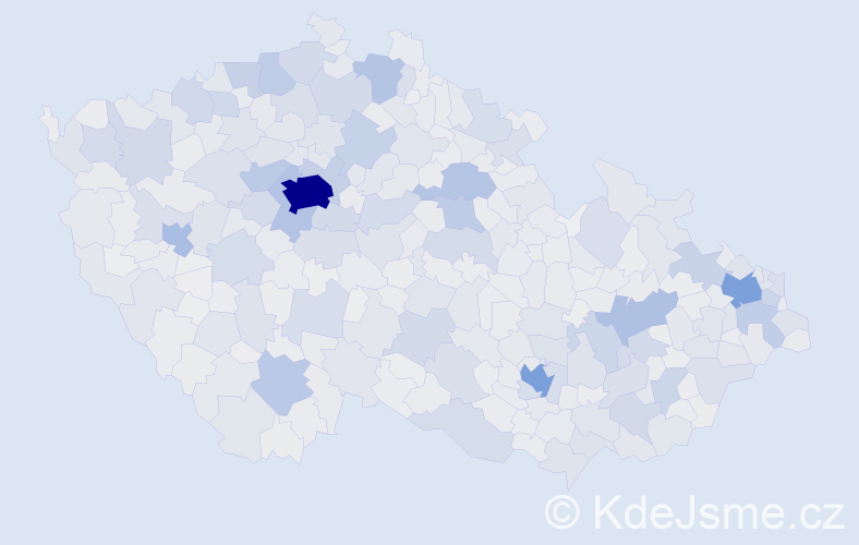 Jméno: 'Kateřina', počet výskytů 117477 v celé ČR