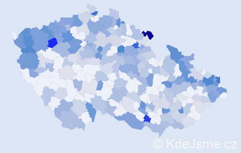 Jméno: 'Rozália', počet výskytů 469 v celé ČR