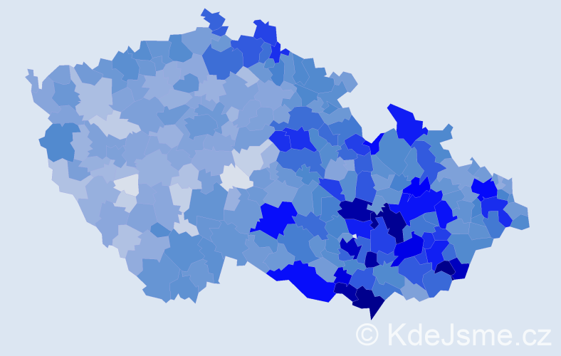Jméno: 'Leona', počet výskytů 6916 v celé ČR