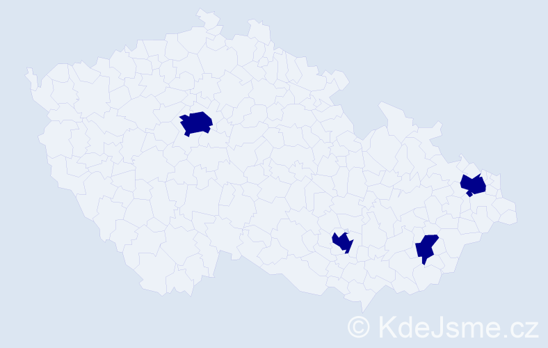 Jméno: 'Jorge Andres', počet výskytů 4 v celé ČR