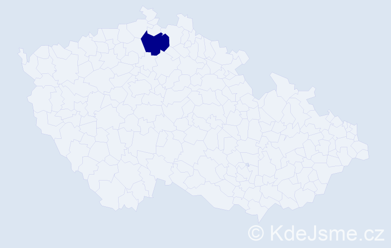 Jméno: 'Sophia Del Sol', počet výskytů 1 v celé ČR