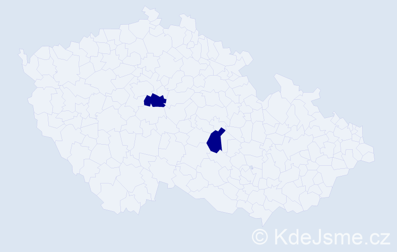 Jméno: 'Kiril Dimitrov', počet výskytů 2 v celé ČR