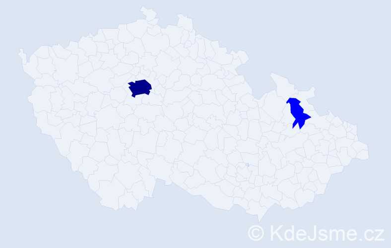 Jméno: 'Matthew Alan', počet výskytů 3 v celé ČR