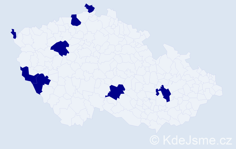 Jméno: 'Quang Vu', počet výskytů 8 v celé ČR