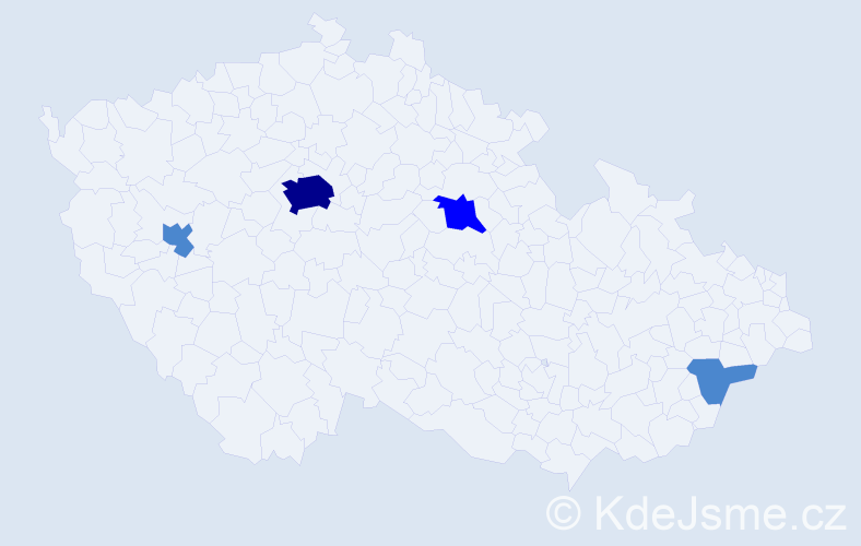 Jméno: 'Hiroyuki', počet výskytů 7 v celé ČR