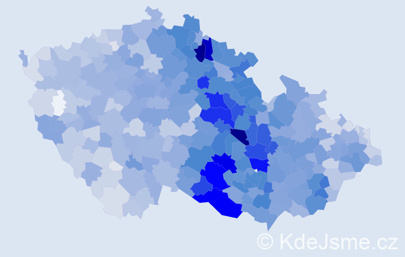 Jméno: 'Leoš', počet výskytů 5796 v celé ČR