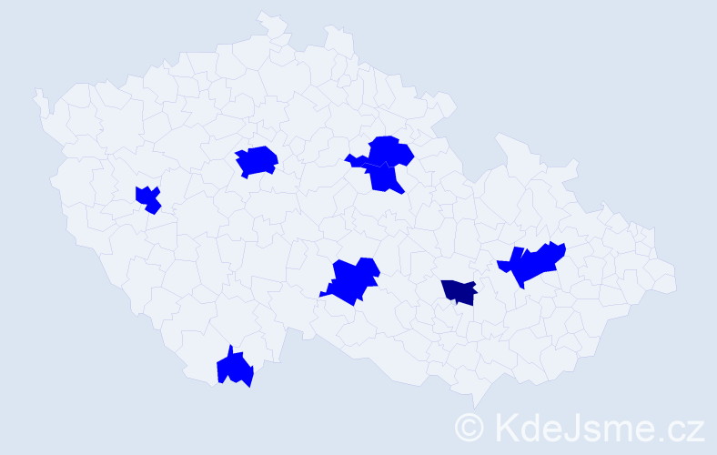 Jméno: 'Shinebayar', počet výskytů 9 v celé ČR