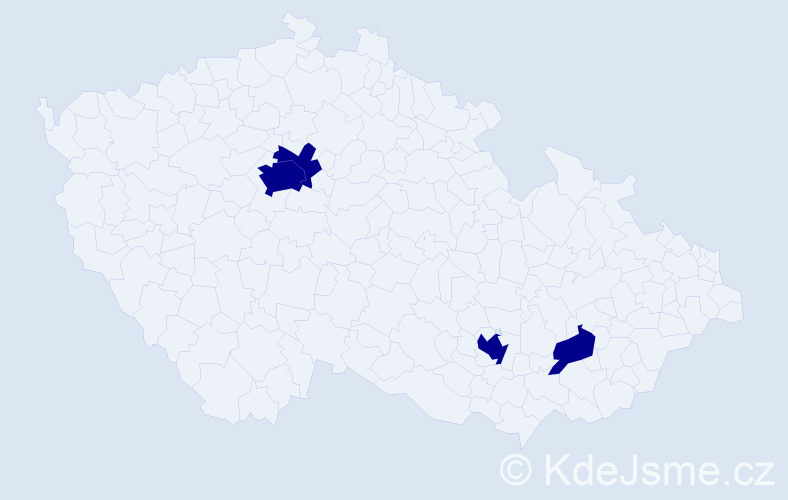 Jméno: 'Steven Robert', počet výskytů 4 v celé ČR
