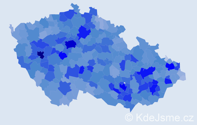 Jméno: 'Jindřiška', počet výskytů 15361 v celé ČR
