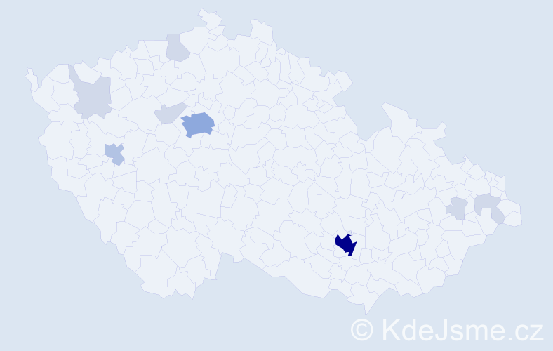 Jméno: 'Noa', počet výskytů 26 v celé ČR