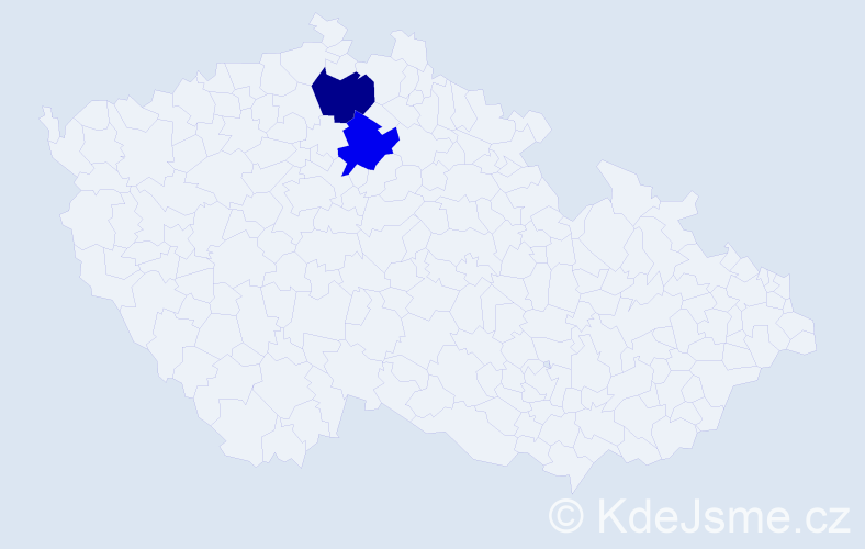 Jméno: 'Ewa Urszula', počet výskytů 2 v celé ČR