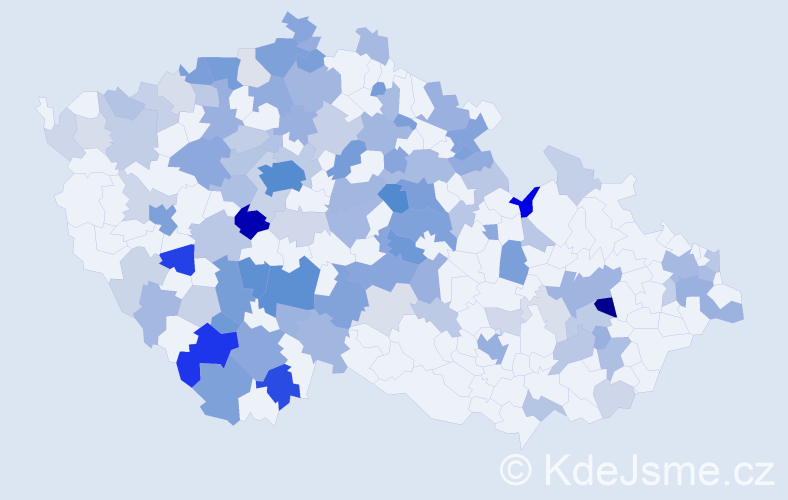 Jméno: 'Otomar', počet výskytů 313 v celé ČR