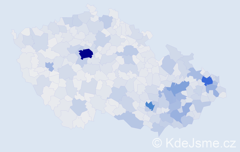 Jméno: 'Jarmila', počet výskytů 59666 v celé ČR