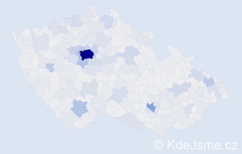 Jméno: 'Linda', počet výskytů 7247 v celé ČR