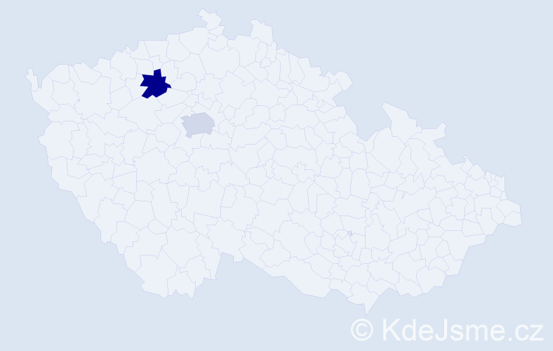 Jméno: 'Ngoi', počet výskytů 2 v celé ČR