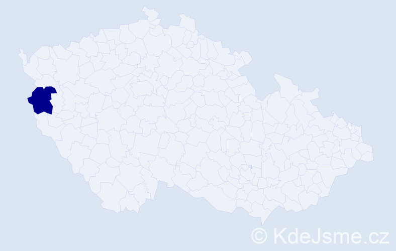 Jméno: 'Manh Tho', počet výskytů 1 v celé ČR