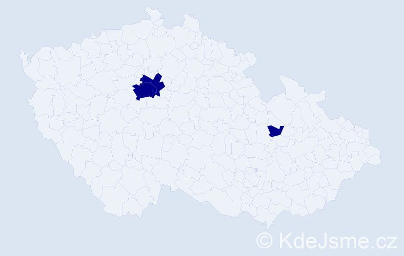 Jméno: 'Safwan', počet výskytů 3 v celé ČR