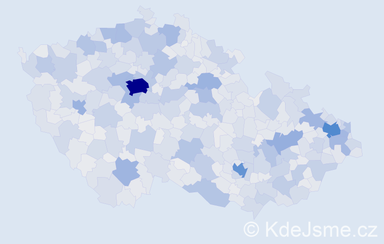 Jméno: 'Natálie', počet výskytů 26456 v celé ČR