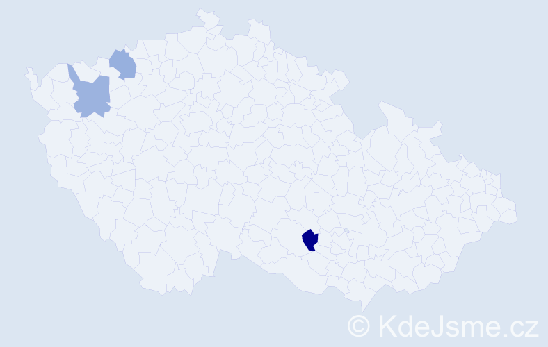 Jméno: 'Duc Khai', počet výskytů 3 v celé ČR