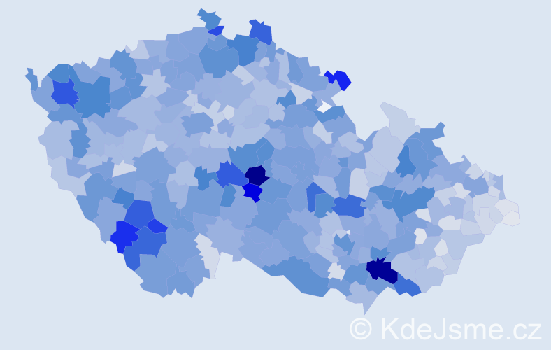 Jméno: 'Zdena', počet výskytů 2986 v celé ČR