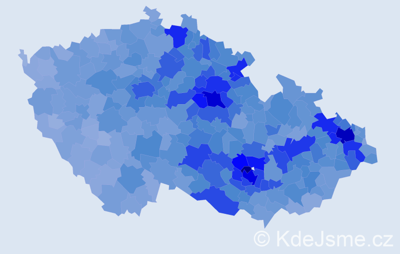 Jméno: 'Aleš', počet výskytů 33074 v celé ČR