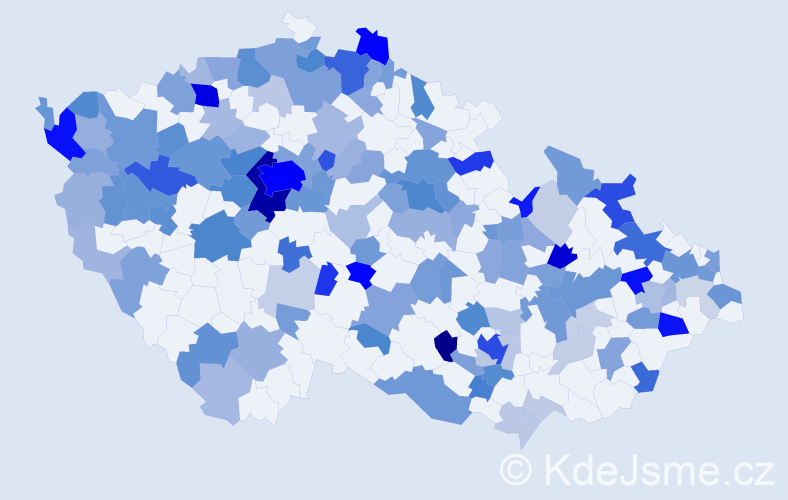 Jméno: 'Sophia', počet výskytů 365 v celé ČR