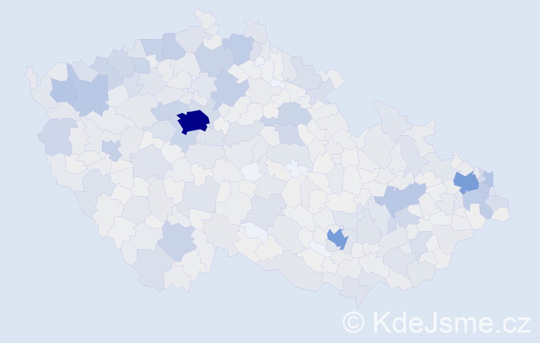 Jméno: 'Juraj', počet výskytů 3443 v celé ČR